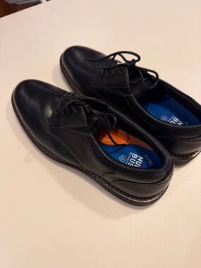 Nunn Bush Men's Black Lace-Up Dress Shoes Sz 10.  NWOB. Tub8
